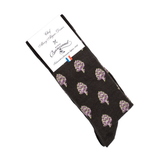 Les Artichauts - chaussettes homme - coton kaki