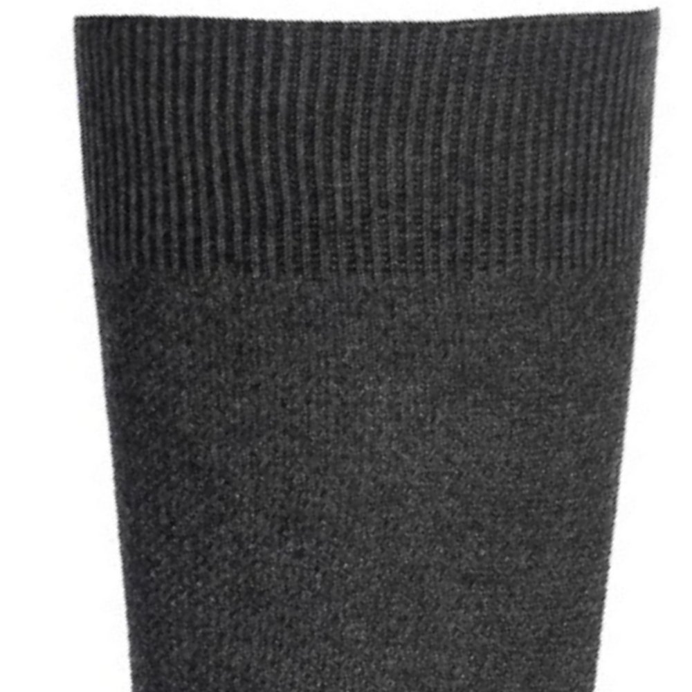Les Mailles Piquées - chaussettes homme - coton gris