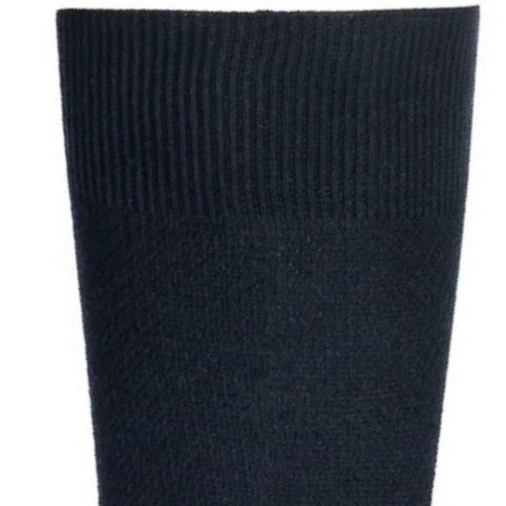 Les Mailles Piquées - chaussettes homme - coton marine