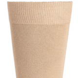 Plain beige socks