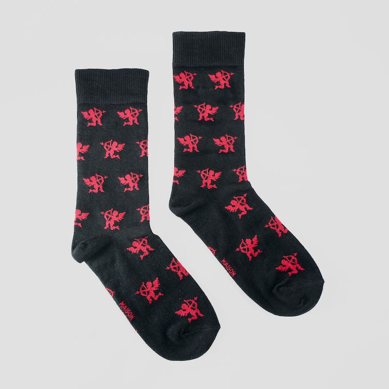 Les Saint-Valentin men's socks
