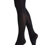 Solid opaque 60D tights black